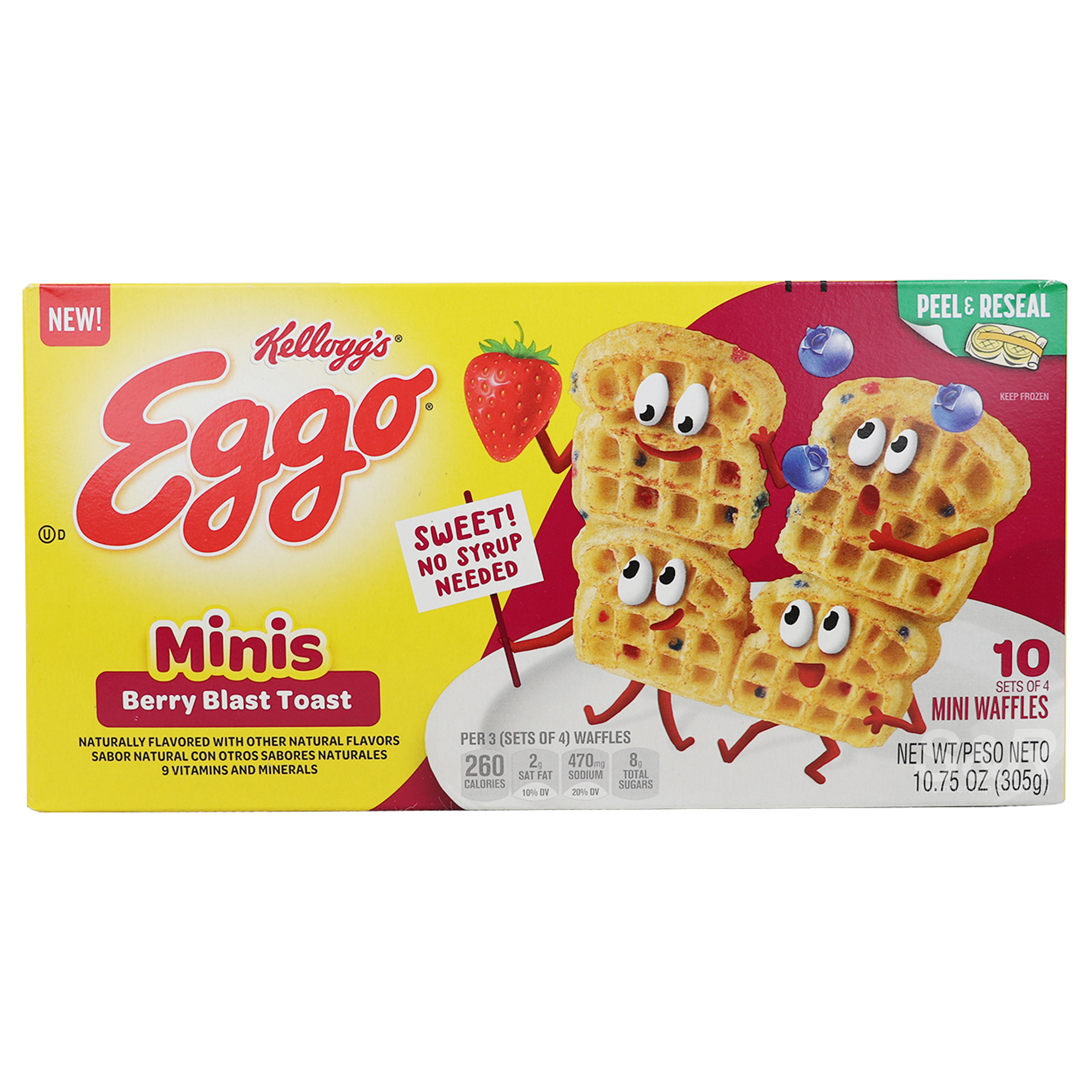 Kellogg's Eggo Berry Blast Toast 305g